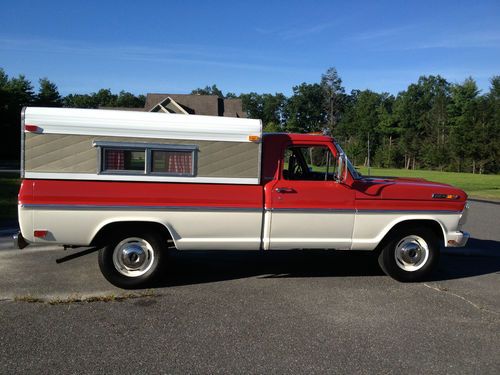 Sweet 1968 custom cab f100 &amp; vintage cap just 8,900 original miles