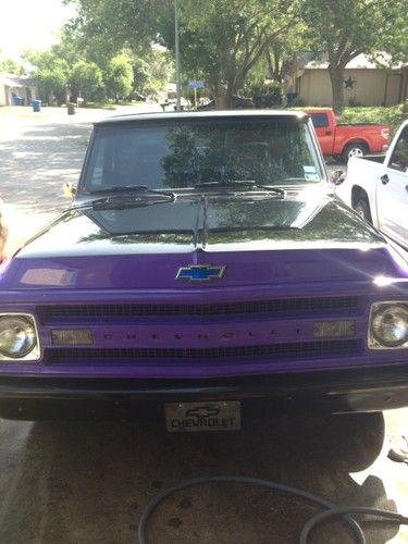 two tone jet black and purple, image 2