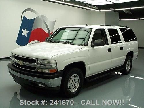 2006 chevy suburban 4x4 5.3l v8 8-pass roof rack 44k mi texas direct auto