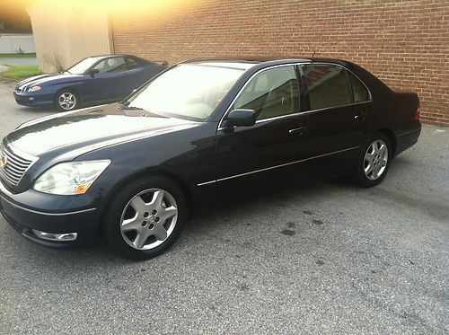 2004 lexus ls430 base sedan 4-door 4.3l