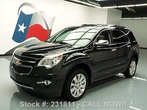 2010 chevy equinox ltz awd sunroof nav rear cam 64k mi texas direct auto