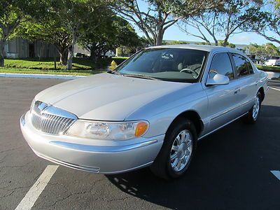 2001 lincoln continental 72k miles only! leather loaded excellent condition fl !