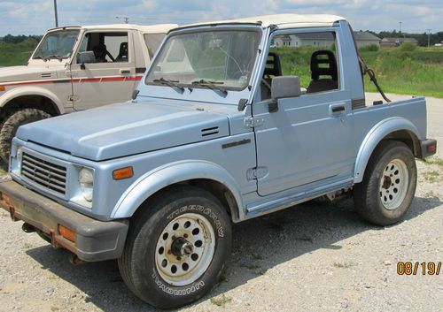 1988 suzuki samurai 4 x 4 and 1987 suzuki samurai parts vehicle