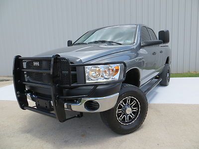 08 ram 2500 slt (6.7) cummins 6spd-at lifted swb carfax edge mbrp afe camera tx!