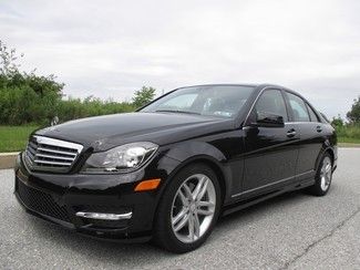 Like new mercedes c300 4matic awd navigation heated seats loaded low miles wow