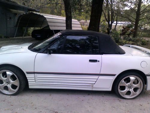 1991 mercury capri base convertible 2-door 1.6l