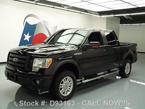 2010 ford f-150 fx4 crew 4x4 heated leather 20's 39k mi texas direct auto