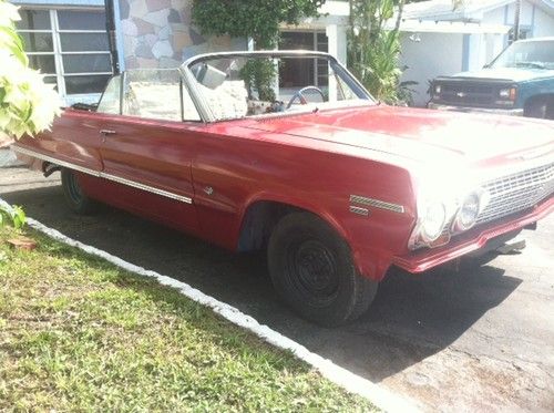 1963 Chevy Impala Super Sport Convertible, image 2