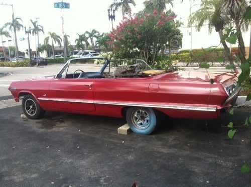 1963 Chevy Impala Super Sport Convertible, image 3