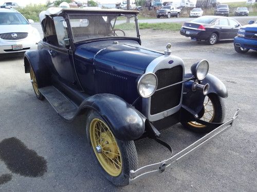 1929 ford model a "barn find" runs &amp; drives