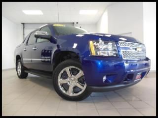 13 avalanche ltz, 4x4, sunroof, dvd, navigation, blue topaz metallic, like new!