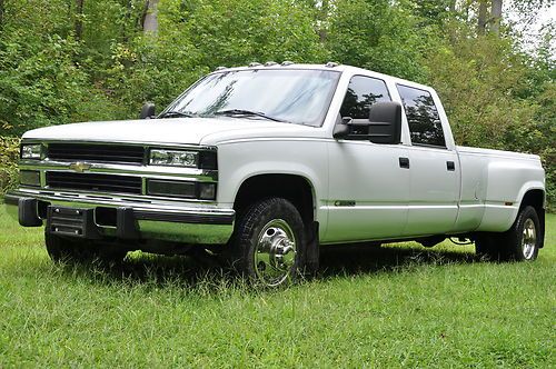 1997 chevy c3500 drw dually 6.5 turbo diesel 198k miles - no rust - very clean