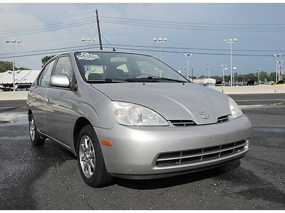 2004 03 toyota prius navigation 1 owner super clean 41mpg gas saver no reserve !