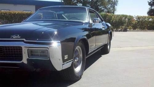 1968 buick riviera gs -  black on black -  no reserve