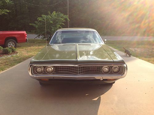 1972 dodge coronet base 5.2l