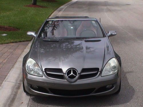 GORGEOUS GRAY SLK350 CONVERTIBLE W/LAMBO DOORS,HARMON KARDON,BUY-IT-NOW $14k OBO, US $14,000.00, image 8