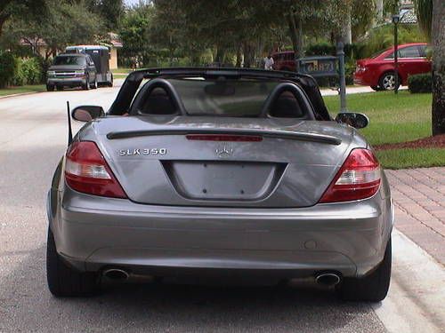 GORGEOUS GRAY SLK350 CONVERTIBLE W/LAMBO DOORS,HARMON KARDON,BUY-IT-NOW $14k OBO, US $14,000.00, image 9