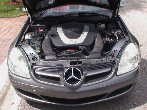 GORGEOUS GRAY SLK350 CONVERTIBLE W/LAMBO DOORS,HARMON KARDON,BUY-IT-NOW $14k OBO, US $14,000.00, image 24