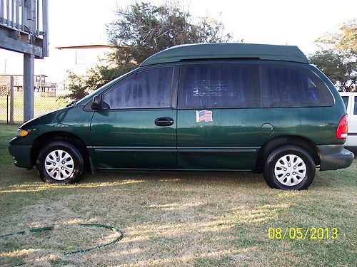 Plymouth voyager wheelchair/handicap accessible van  @ affordable price