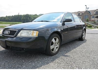 2001 02 audi a6 quattro sedan all wheel drive awd 4wd non smoker no reserve 4x4