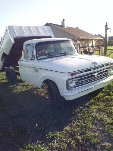 1966 f-250 custom cab, dump bed, restored