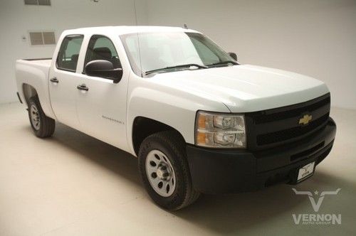 2009 work truck crew 2wd gray cloth v8 vortec satellite we finance 103k miles