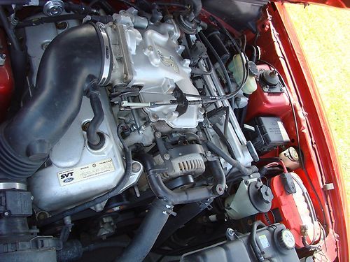 2001 Ford Mustang SVT Cobra Convertible 2-Door 4.6L, image 9