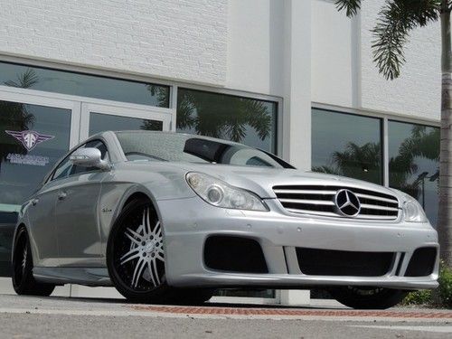 Garage kept 2008 mercedes cls amg over velano wheels body kit exhaust