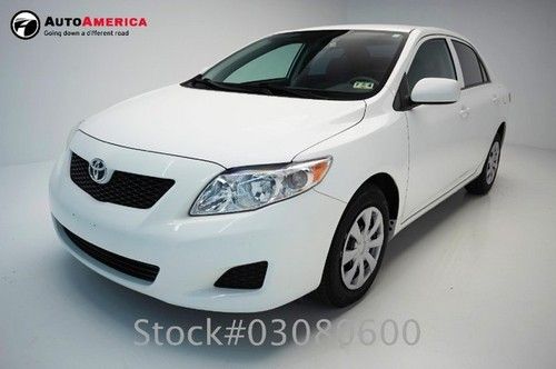 50k miles white corolla le trim one owner automatic autoamerica