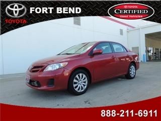 2012 toyota corolla 4dr auto le abs bluetooth cruise cd mp3 certified