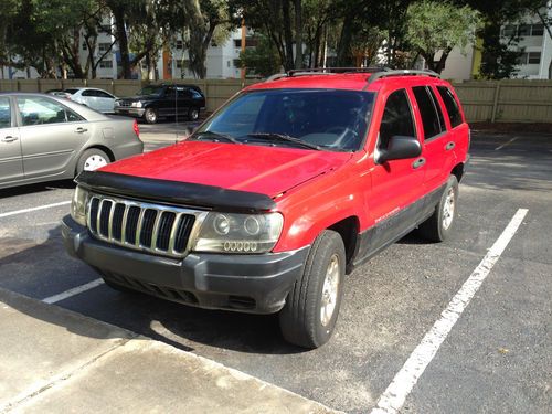 2000 jeep grand cherokee 4 door 4.0l rwd (mechanics special)