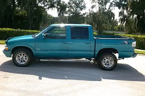 2003 chevy s10 4x4 crew cab 4.3 v6 - many new parts, upgrades and color change
