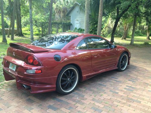 2001 mitsubishi eclipse gt-after market body kit-dual exhaust-6 cylinder - 5spd