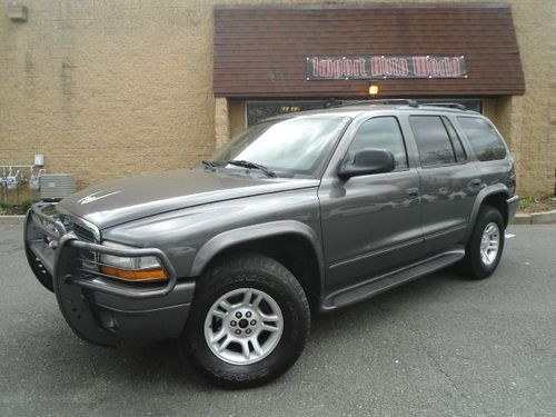 2003 dodge durango slt 4x4, just serviced+runs great, free warranty, no reserve!