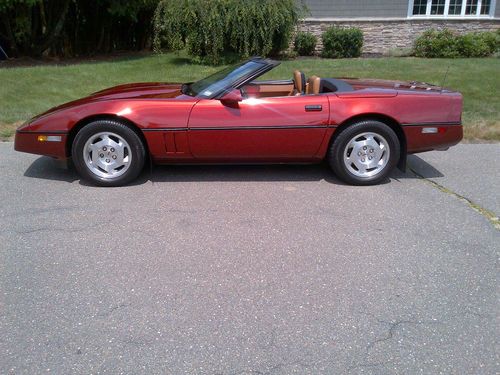 Low mileage,unmodified 1988 corvette convertible