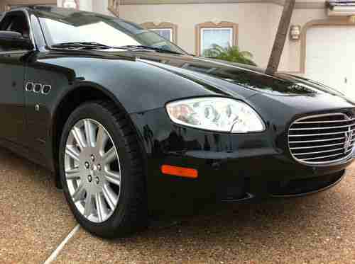 NO RESERVE, 2006 MASERATI QUATTROPORTE EXECUTIVE SPORT GT, EZ FIX, SALVAGE CAR, US $31,999.00, image 3