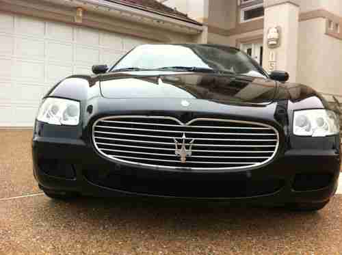 NO RESERVE, 2006 MASERATI QUATTROPORTE EXECUTIVE SPORT GT, EZ FIX, SALVAGE CAR, US $31,999.00, image 4