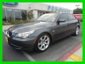 2008 bmw 535i leather nav sunroof adaptive break lights rain sensing wipers