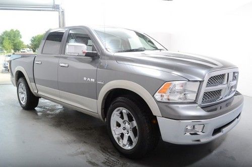 2010 dodge ram 1500 laramie power a/c htd leather nav chrome  keyless kchydodge