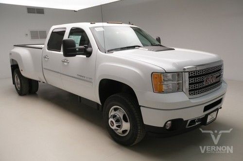 2013 drw denalie crew 4x4 navigation sunroof leather heated duramax diesel