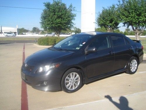 2010 toyota corolla s 1.8l 4cyl auto roof 1 owner