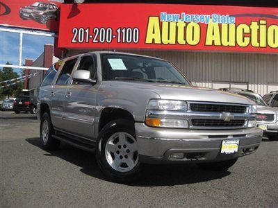 2004 chevy tahoe lt 4 wheel drive 4x4 4wd 3rd row seating leather sunroof dvd