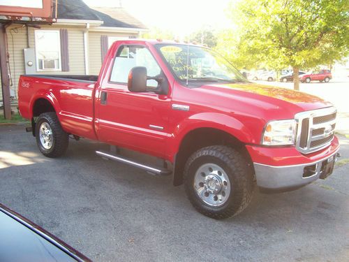 2005 ford f-250 xlt 4x4 powerstroke diesel low miles! excellent ! 1 owner !