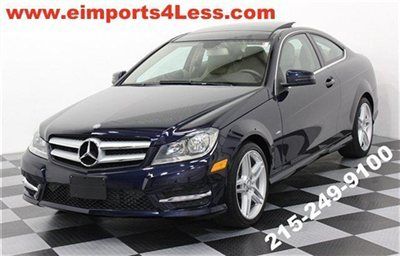 Coupe c250 2012 amg sport package navigation pano roof amg wheels super loaded