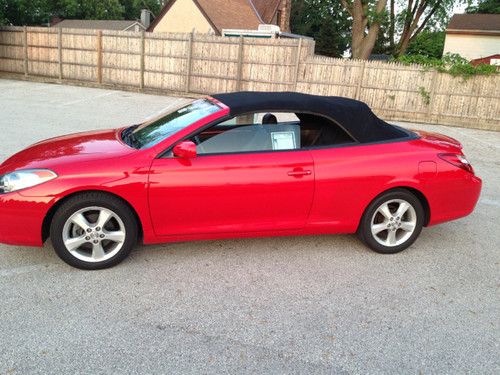 2006 toyota solara sle convertible 2-door 3.3l