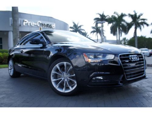 2013 audi a5 2.0t coupe quattro tiptronic,1 owner,clean carfax,original,florida!
