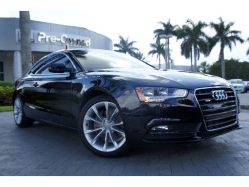 2013 audi a5 2.0t coupe quattro tiptronic,1 owner,clean carfax,original,florida!