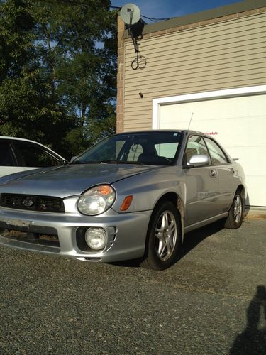 2002 subaru wrx impreza - 2.5 rs automatic low miles!!!!    117k miles!      wrx