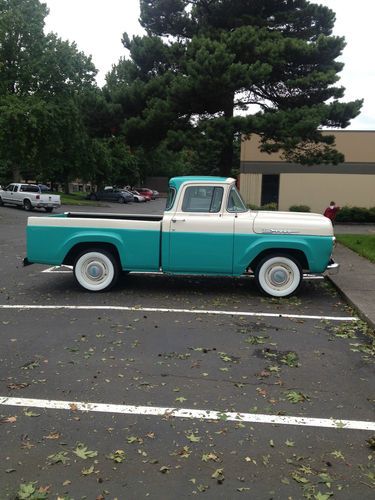 Ford f-100 custom cab rare! 1960