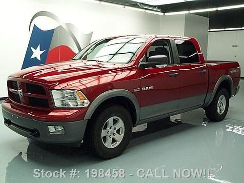 2010 dodge ram trx4 off-road crew hemi 4x4 tow only 55k texas direct auto